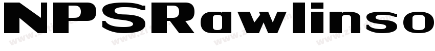 NPSRawlinsonOTcn Bol字体转换